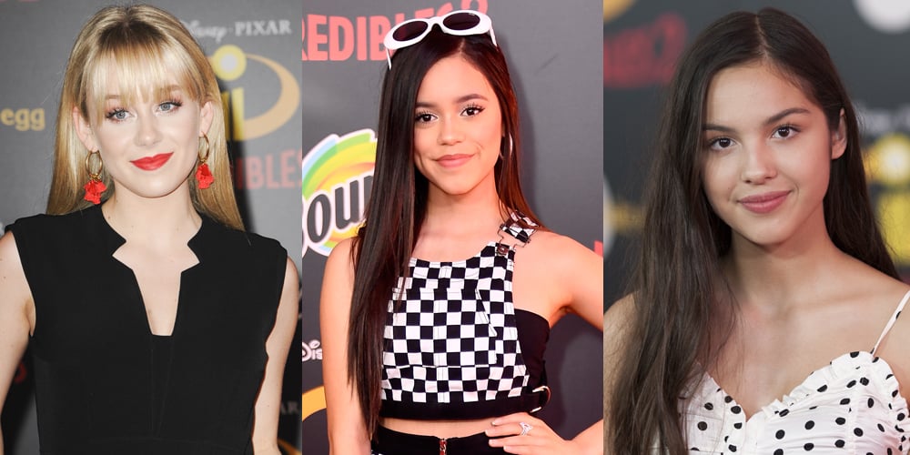 Jenna Ortega Goes Retro at ‘Incredibles 2’ Premiere with ‘Bizaardvark’ Cast