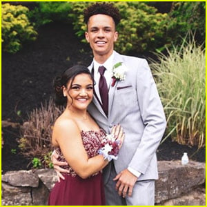 Laurie Hernandez Attends Prom With Her Lifelong Friend!