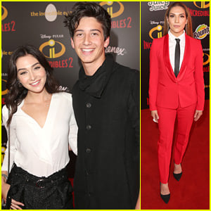 Milo Manheim & Holiday Kriegel Make It A Date Night at 'Incredibles 2' Premiere