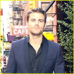 Paul Wesley Looks Sharp in a Suit in NYC!
