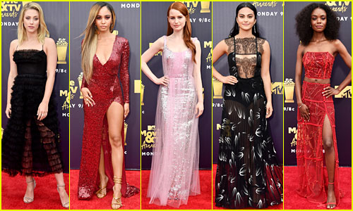 The Ladies of 'Riverdale' Represent the Show at MTV Awards 2018!