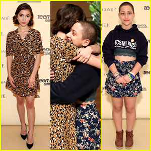 Rowan Blanchard & Emma Gonzalez Celebrate Pride at Teen Vogue Summit