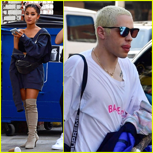 Ariana Grande & Pete Davidson Step Out Separately in NYC