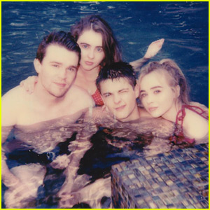 Sabrina Carpenter & Corey Fogelmanis Had A Fourth of July Pool Party!