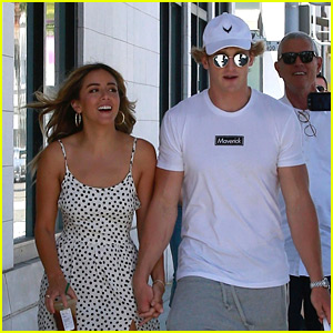 Logan Paul Shops with Girlfriend Chloe Bennet After She Defends Relationship