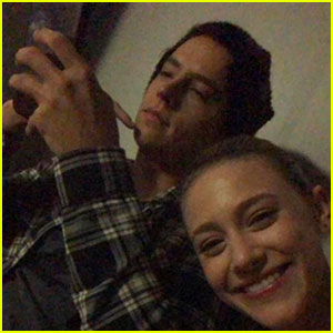 Cole Sprouse & Lili Reinhart Watched the Blood Moon Together & It Was Hilarious