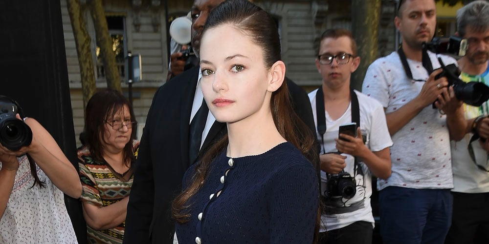 Mackenzie Foy Snaps Selfies With Fans Before Vogue Foundation Dinner in Paris