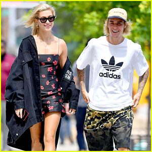 Justin Bieber & Hailey Baldwin Show Off Their Styles in the Big Apple