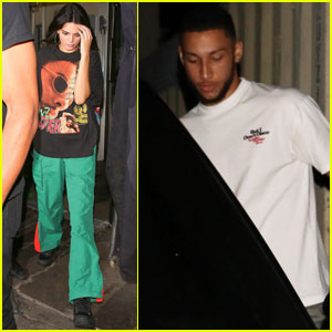 Kendall Jenner & Ben Simmons Get Dinner With Friends in LA