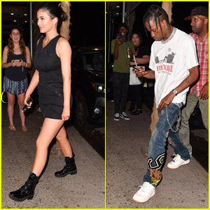 Kylie Jenner & BF Travis Scott Go on a Dinner Date in NYC!