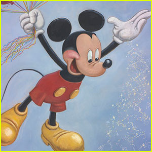 Mickey Mouse Gets a 90th Birthday Portrait!