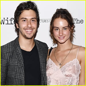 Nat Wolff Steps Out for 'The Wife' Screening with Girlfriend Grace Van Patten!