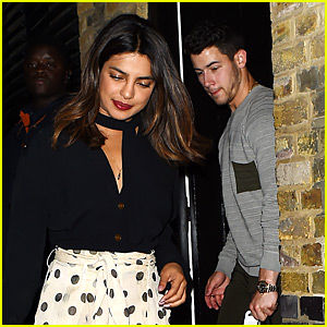 Nick Jonas Enjoys a London Date Night with Priyanka Chopra