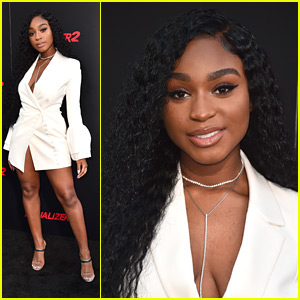 Normani Turns Heads at 'Equalizer 2' Premiere in Hollywood