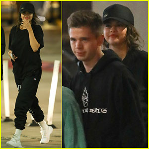 Selena Gomez Keeps It Casual During Dinner & A Movie With Pals