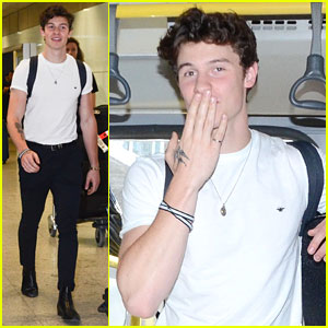 Shawn Mendes Arrives In Brazil to Mobs of Fans