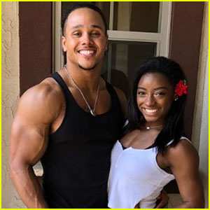 Simone Biles Gets a Sweet Surprise From Her Boyfriend - Watch Now!