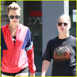 Ashley Benson Hangs Out with Cara Delevingne in WeHo!