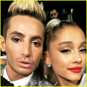 Frankie Grande Gushes About Sister Ariana in Front of 'Sweetener' Billboard: 'I Love You the Most!'