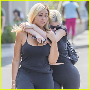 Kylie Jenner & BFF Jordyn Woods Stay Attached at the Hip While Out in LA!