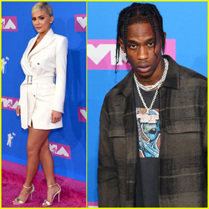 Kylie Jenner Supports Travis Scott at MTV VMAs 2018