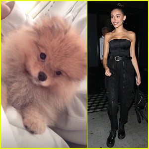 Madison Beer Introduces New Dog Zero To Fans