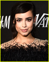 Sofia Carson Can't Help But Tease Her 'Rumors' Music Video