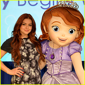 Ariel Winter Says Goodbye To 'Sofia The First'