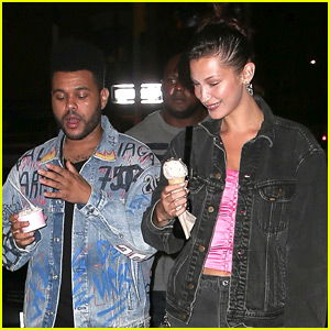Bella Hadid Goes On an Ice Cream Date with The Weeknd!