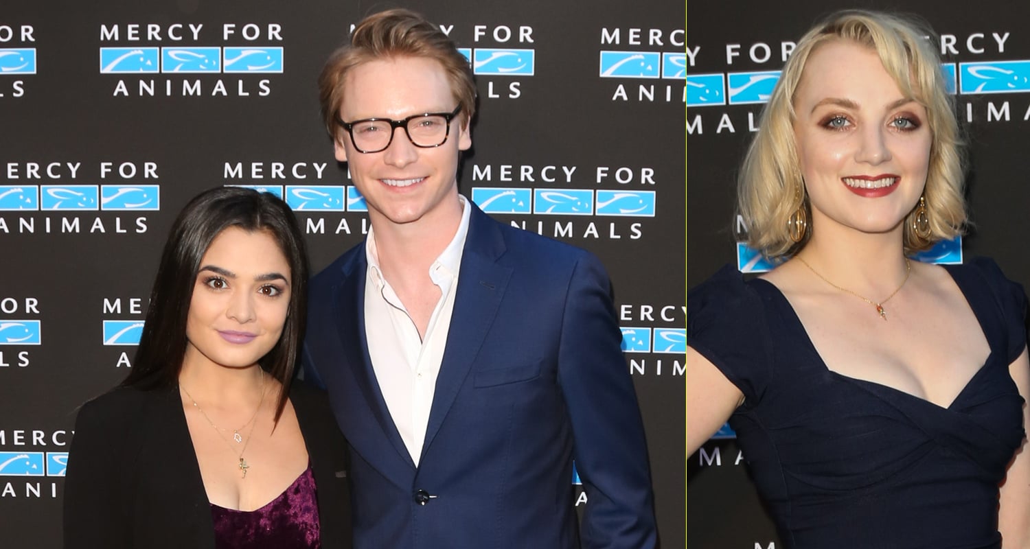Calum Worthy & Girlfriend Celesta DeAstis Join Evanna Lynch at Mercy For Animals Hidden Heroes Gala