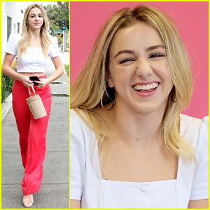 Chloe Lukasiak Gets Giggly At Interview Appearance
