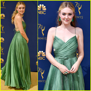 Dakota Fanning Reps 'The Alienist'  at the Emmy Awards 2018!