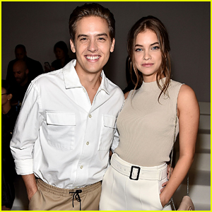 Dylan Sprouse & Barbara Palvin Match Their Looks at BOSS Fashion Show During NYFW