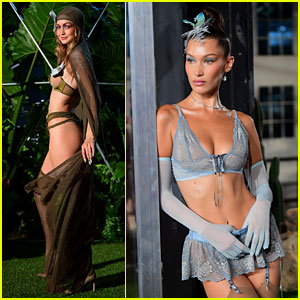 Gigi Hadid & Sister Bella Rock Lingerie Looks at Rihanna's Savage x Fenty Fashion Show!