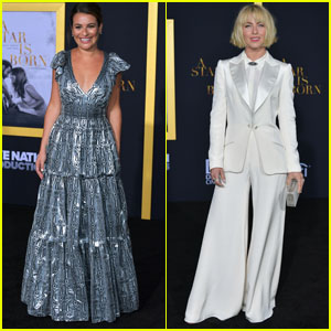 Lea Michele & Julianne Hough Hit the Red Carpet at 'A Star Is Born' LA Premiere!