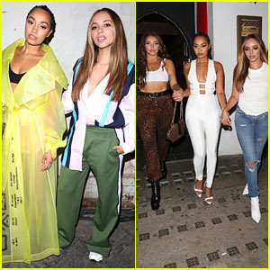Little Mix Have Girls Night Out During London Fashion Week