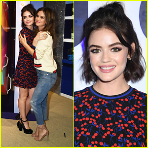 Lucy Hale Steps Out For Fashion Launch Event in New York City