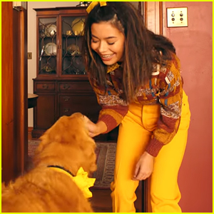 Miranda Cosgrove Bonds With Adorable Golden Retriever in Marshmello's 'Happier' Music Video