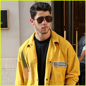 Nick Jonas Heads Out After Visiting Fiancee Priyanka Chopra in New York City!