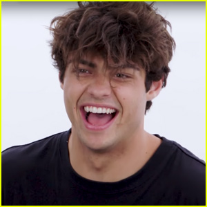 Noah Centineo Tries Straightening His Hair For the First Time!
