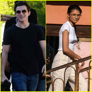 'Spider-Man: Far From Home' Co-Stars Tom Holland & Zendaya Enjoy a Day Out in Italy!
