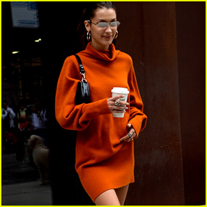 Bella Hadid Steps Out After Visiting Gigi Hadid's Apartment in New York City!