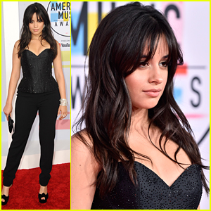 Camila Cabello Hits Red Carpet at AMAs 2018 Ahead of 'Consequences' Performance