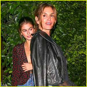 Kaia Gerber Steps Out in Style for Dinner With Her Parents