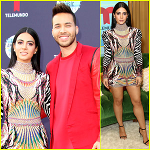 Emeraude Toubia & Prince Royce Couple Up For Latin American Music Awards 2018