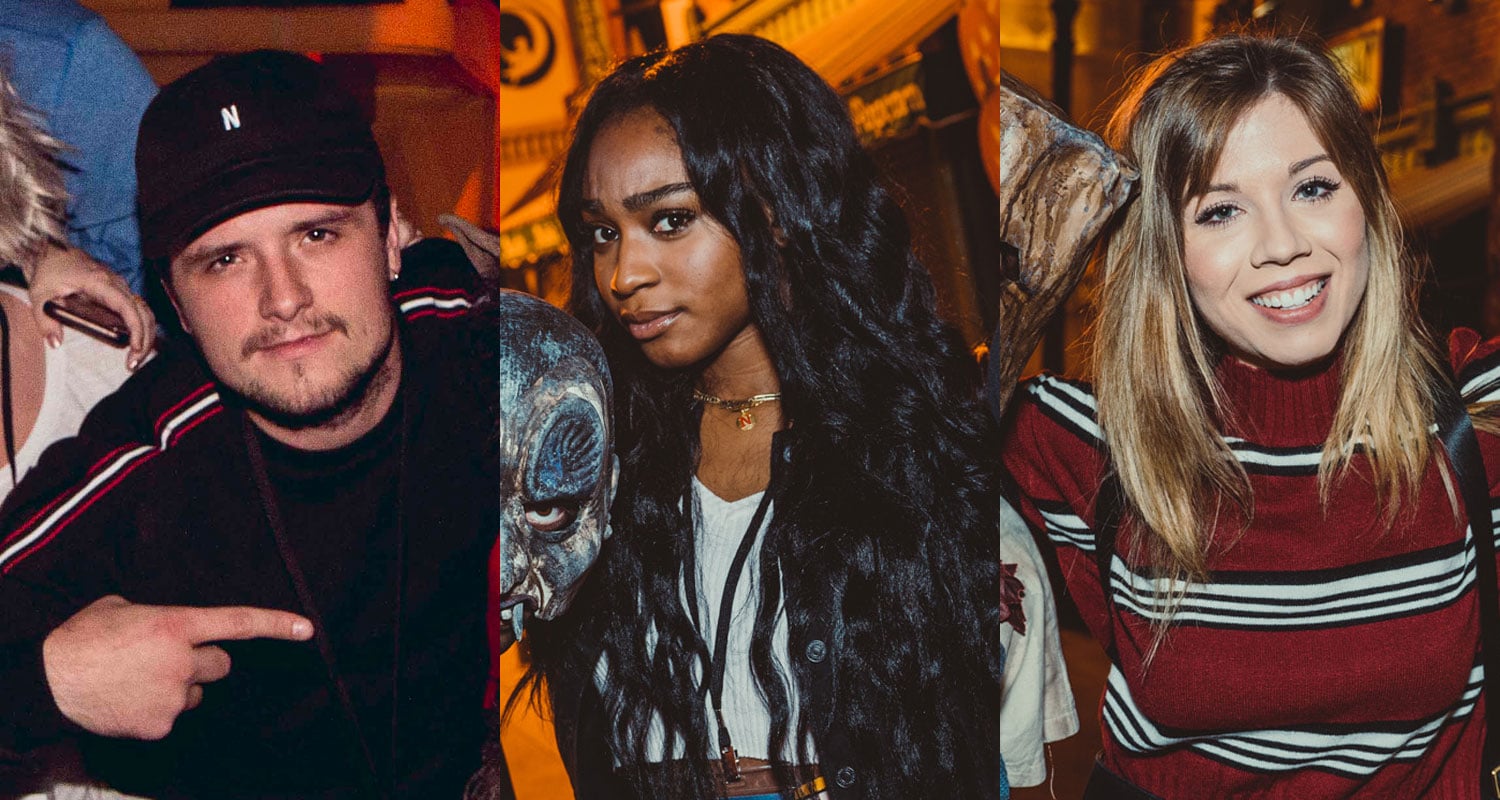 Josh Hutcherson, Normani, & Jennette McCurdy Get Spooked at Halloween Horror Nights!