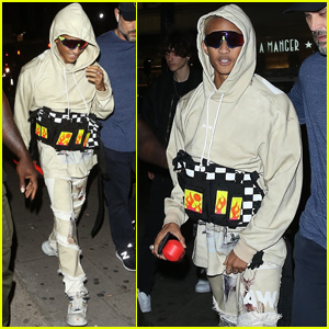 Jaden Smith Shows His Style While Out in London
