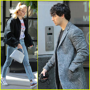 Joe Jonas Dons Leopard-Print Coat After Getting Matching Tattoos With Sophie Turner
