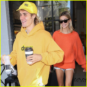 Justin Bieber & Hailey Baldwin Are All Smiles For Breakfast Outing