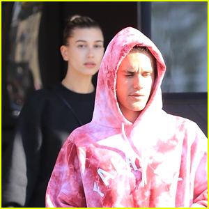 Justin Bieber & Hailey Baldwin Meet Up for Lunch in L.A.